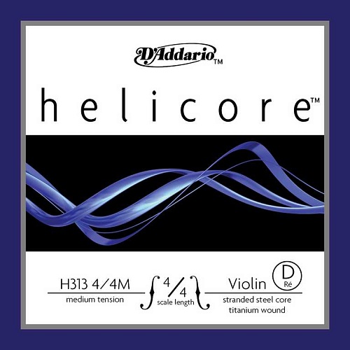 D'Addario H313-4/4M Helicore   /D    4/4,  